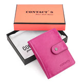 Short Male Money Bag Quality Rfid Walet Small Card Holder Clutch