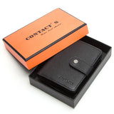 Short Male Money Bag Quality Rfid Walet Small Card Holder Clutch