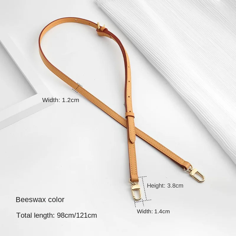100 Genuine Leather bag Strap for LV Speedy