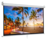 100 Inch 16:9 Manual Pull Down Projector Projection