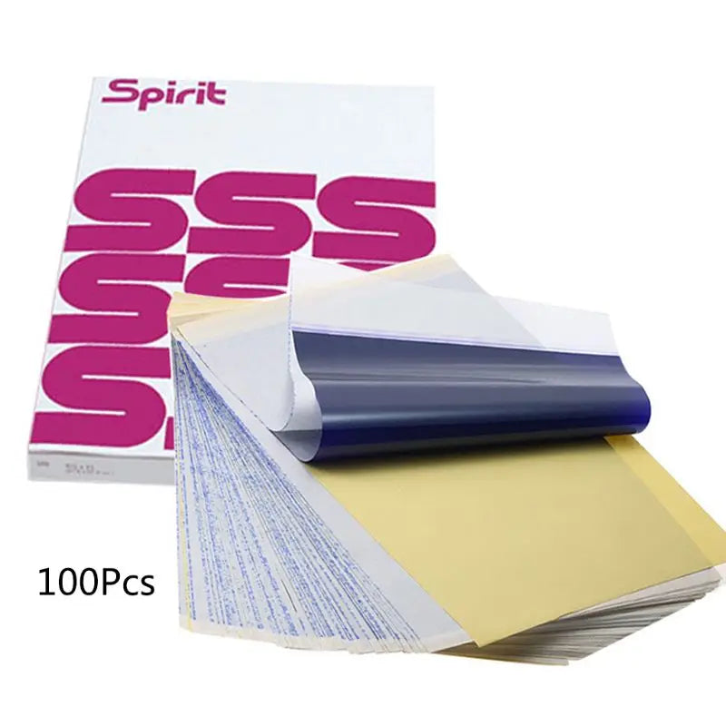 100 Sheets Transfer Stencil Paper Tattoo Copier 4