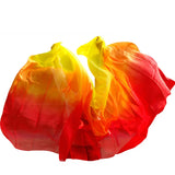 100% Silk Performance Dance Solid Color Light Texture