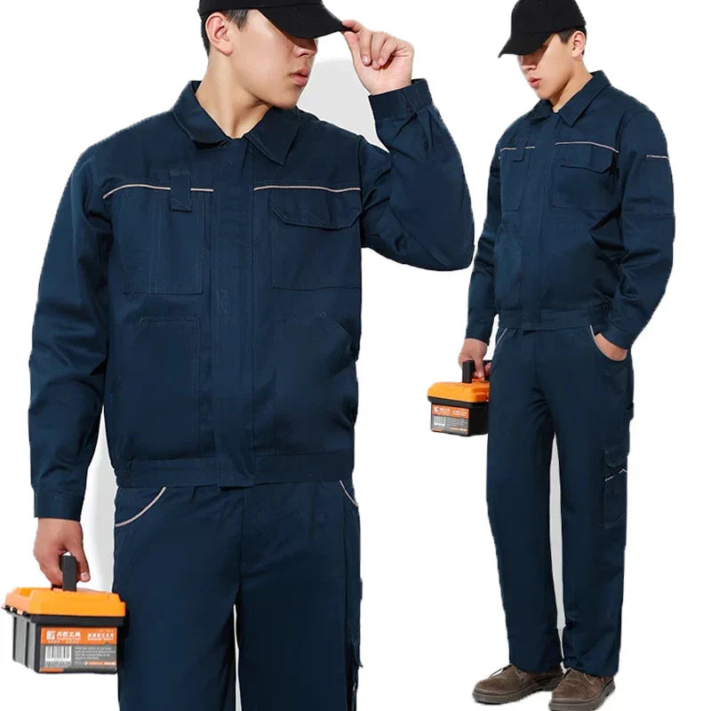 100cotton Welding Suit Work Clothing For Men Women