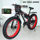 1000W 2000W power mountain bike lithium electric bicycle