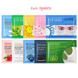 50Pairs Crystal Collagen Eye Mask Moisturizing Anti Dark