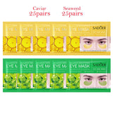 50Pairs Crystal Collagen Eye Mask Moisturizing Anti Dark