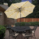 104 LED Solar Power Patio Umbrella Lights Outdoor