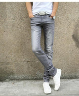Men's Grey Skinny Jeans