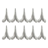 10Pc Hair Selecting Tools Metal Parting Finger Tip