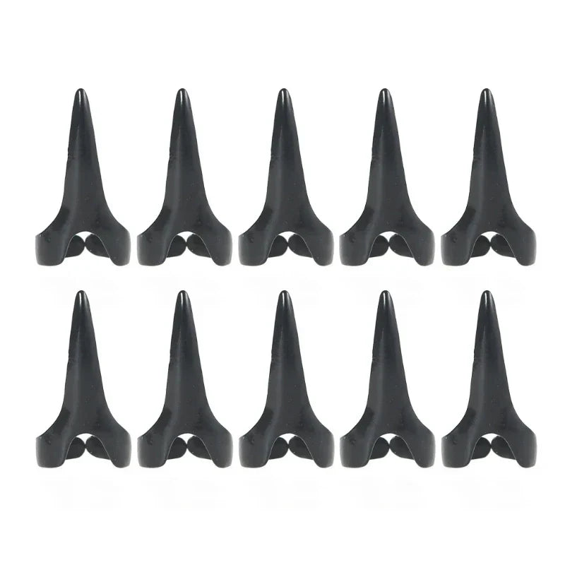 10Pc Hair Selecting Tools Metal Parting Finger Tip