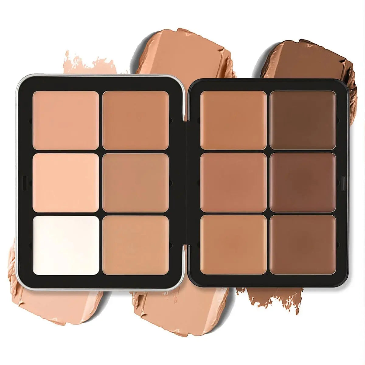 12 Color Blush Concealer Set Natural Blemish Brightening