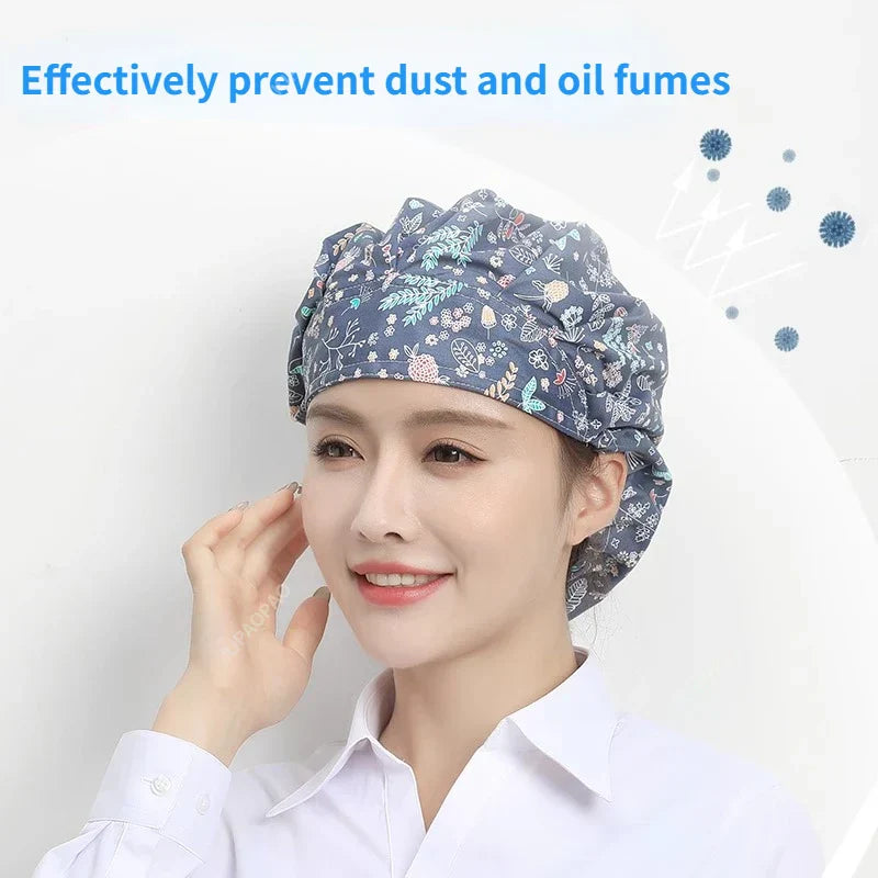 12 Colors Dustproof Cooking Cap Breathable Hotel Cook
