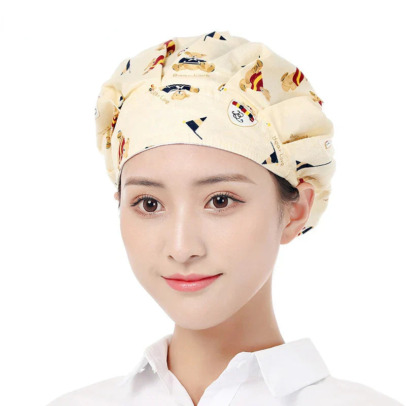 12 Colors Dustproof Cooking Cap Breathable Hotel Cook