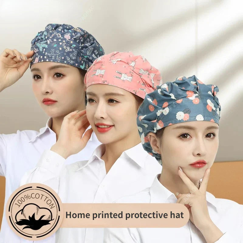 12 Colors Dustproof Cooking Cap Breathable Hotel Cook
