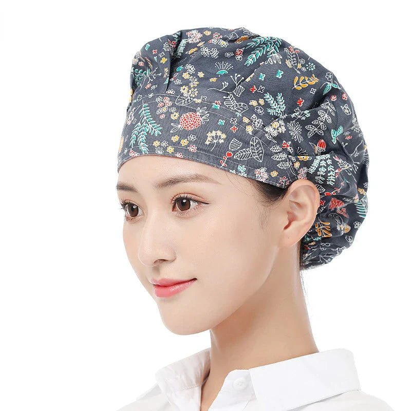 12 Colors Dustproof Cooking Cap Breathable Hotel Cook