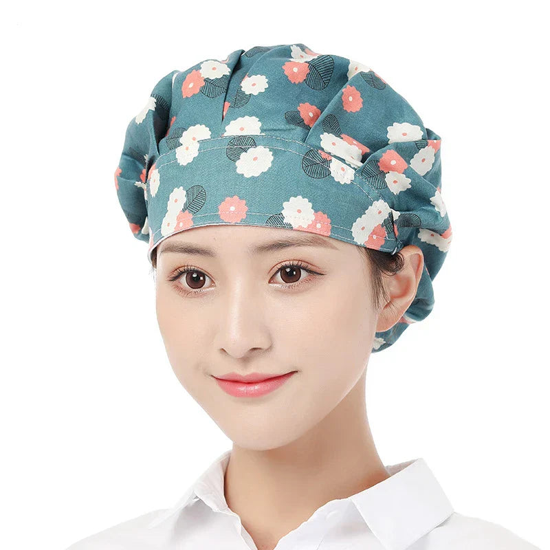 12 Colors Dustproof Cooking Cap Breathable Hotel Cook