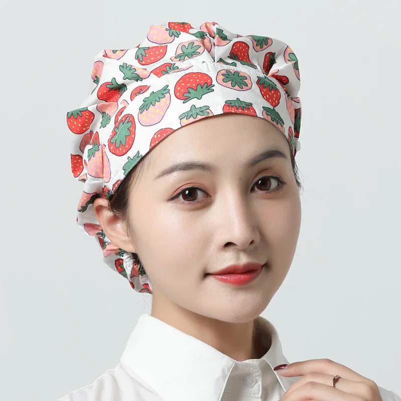 12 Colors Dustproof Cooking Cap Breathable Hotel Cook