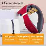 12 Heads Neck Massager Electric Cervical Massage Pulse