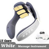 12 Heads Neck Massager Electric Cervical Massage Pulse