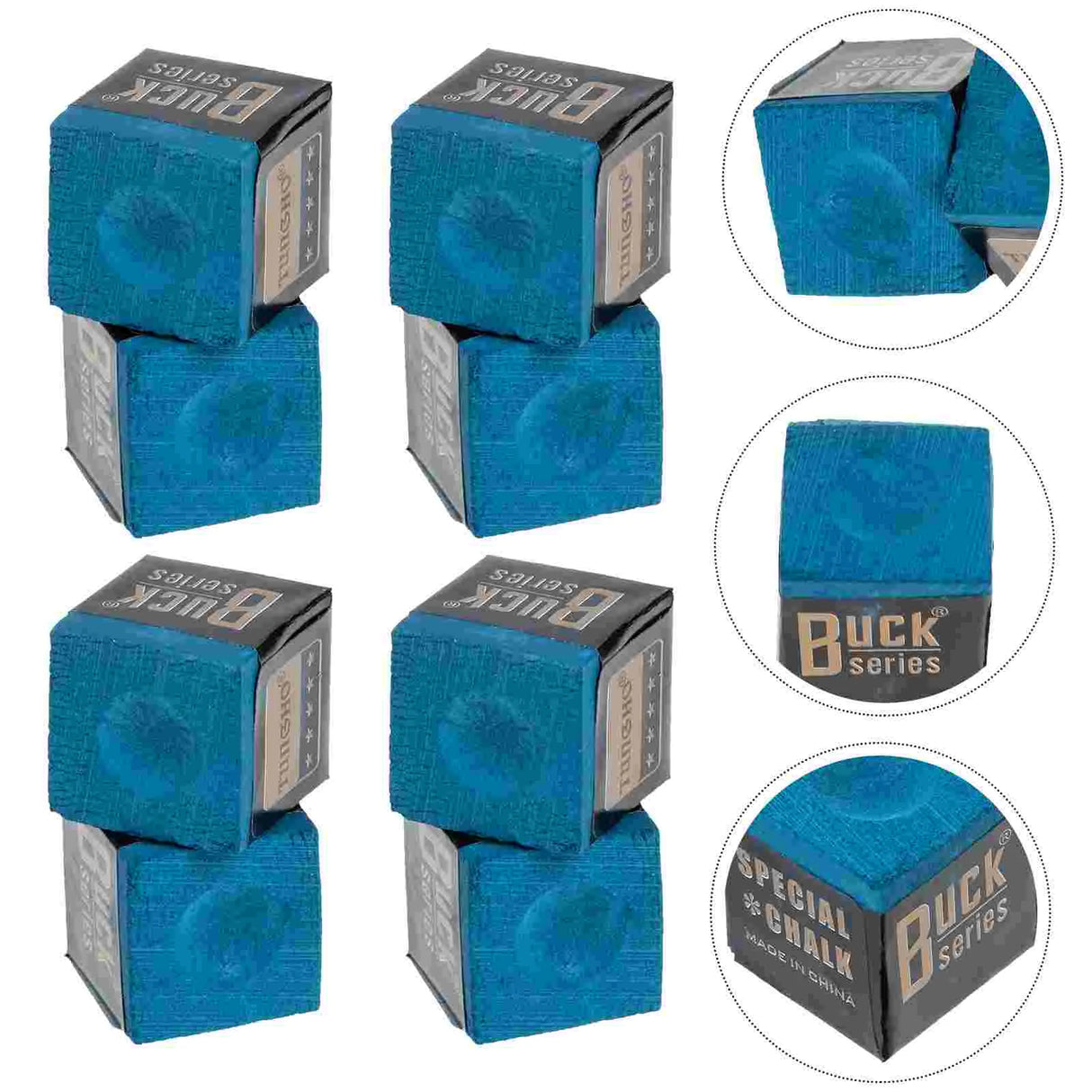 12 Pcs Club Powdered Pool Cue Sport Accessories