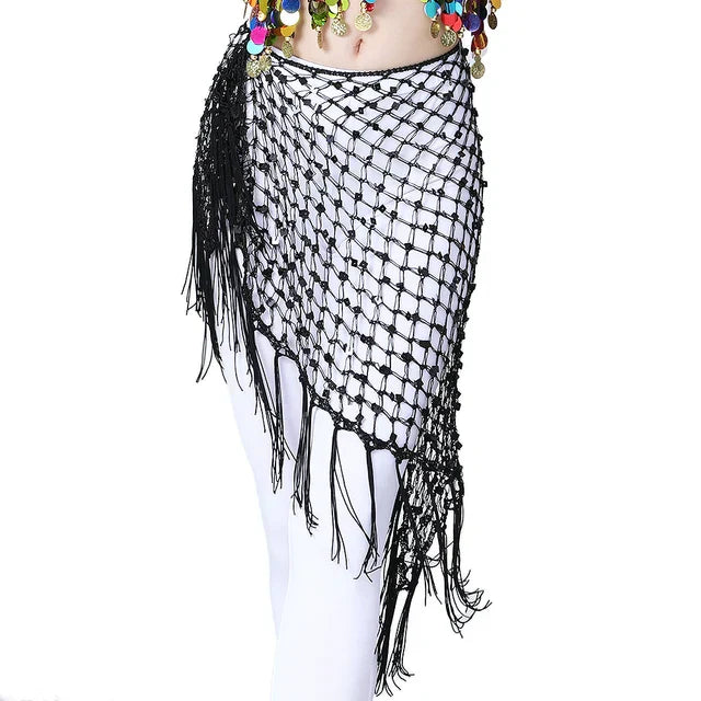 12 colors belly dance accessories long tassel belt
