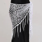 12 colors belly dance accessories long tassel belt