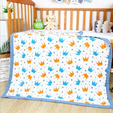 120*150cm Six Layers Muslin Cotton Baby Blankets Newborn