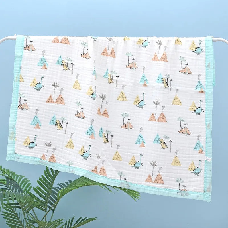 120*150cm Six Layers Muslin Cotton Baby Blankets Newborn