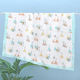 120*150cm Six Layers Muslin Cotton Baby Blankets Newborn