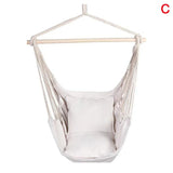 120KG Garden Hanging Chair Fabric Camping Rope Bed