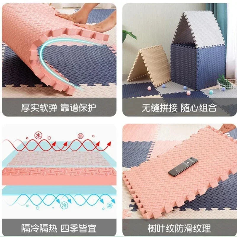 12pcs Foam Baby Play Mat Puzzle Mat Kids