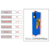 13S3P 48V 100000mAh 100Ah Lithium-ion Battery Pack with