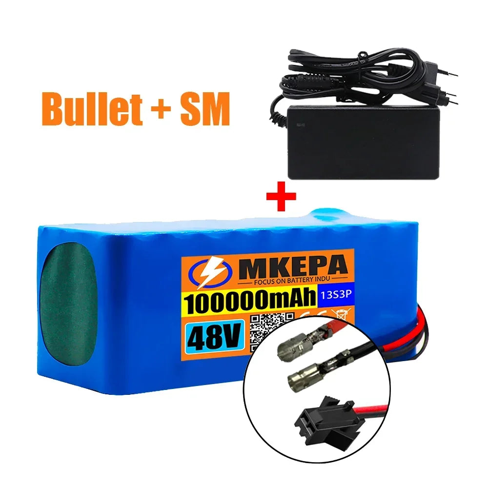13S3P 48V 100000mAh 100Ah Lithium-ion Battery Pack with