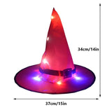 Glowing Witch Hat Decorations - 2 in 1