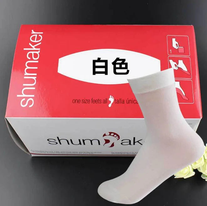 144pcs socks disposable socks Good elasticity try on