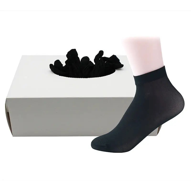 144pcs socks disposable socks Good elasticity try on