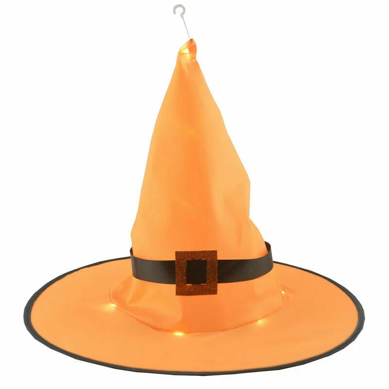 Glowing Witch Hat Decorations - 2 in 1