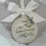 Christmas Ornaments Feather Ball - Angel In Heaven