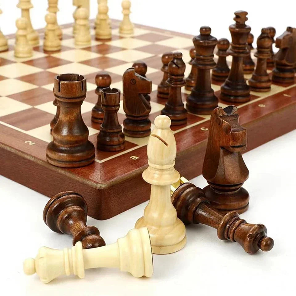 15" x 15" Highend Folding Chess Set Top