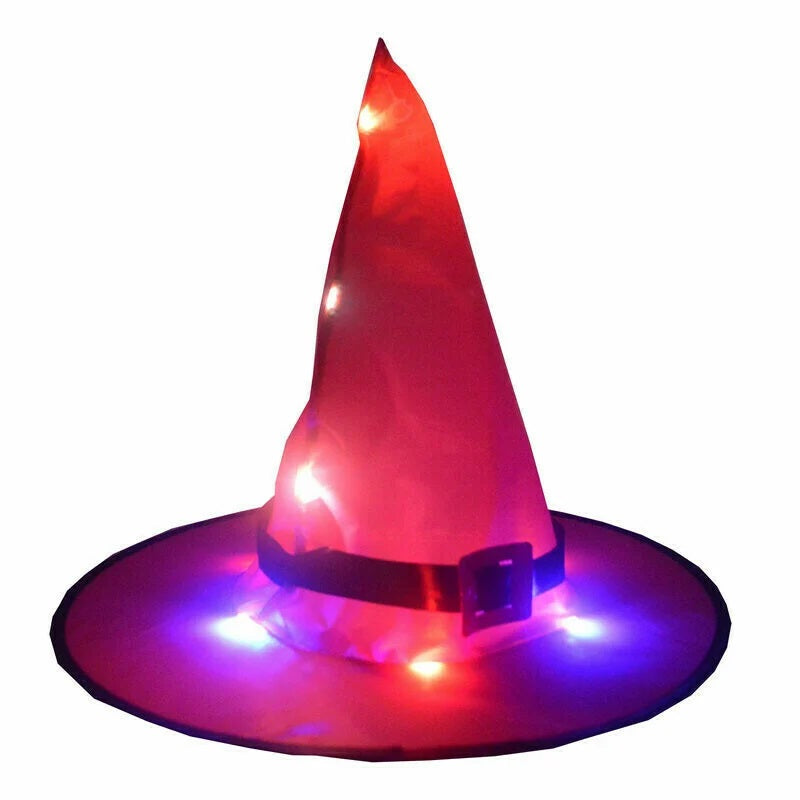 Glowing Witch Hat Decorations - 2 in 1
