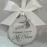 Christmas Ornaments Feather Ball - Angel In Heaven
