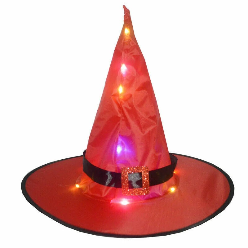 Glowing Witch Hat Decorations - 2 in 1