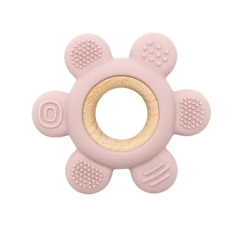 1PC Baby Silicone Teether Toy BPA Free Infant