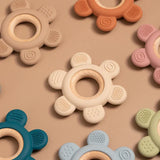 1PC Baby Silicone Teether Toy BPA Free Infant