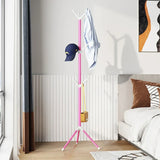 1PCS Iron Floor Standing Clothes Rack Metal Tree