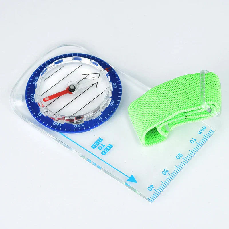 1PCS Outdoor Professional Thumb Compass Elite Competition Orienteering