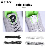 1Pair Sneaker ShoeLaces Elastic No Tie Shoe Laces