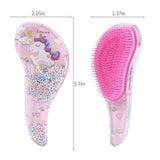 1Pc New Small Hair Care Comb Cartoon Unicorn