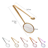 1Pc Stainless Steel Strainer Clips Gold Filter Clip