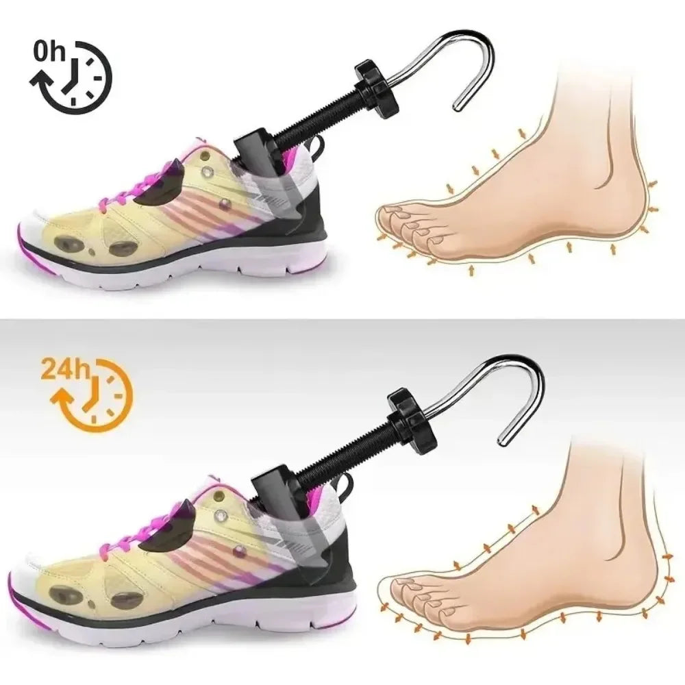 1Pc Unisex Adjustable Flats High Heel Boots Shoe